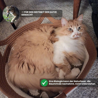 Fellnest Katzenkorb
