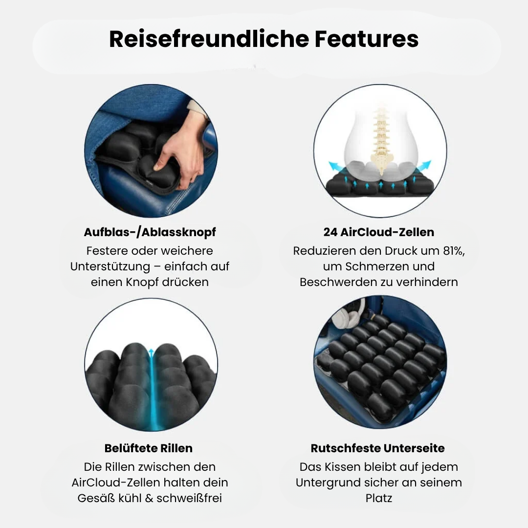 AirCloud Reisekissen