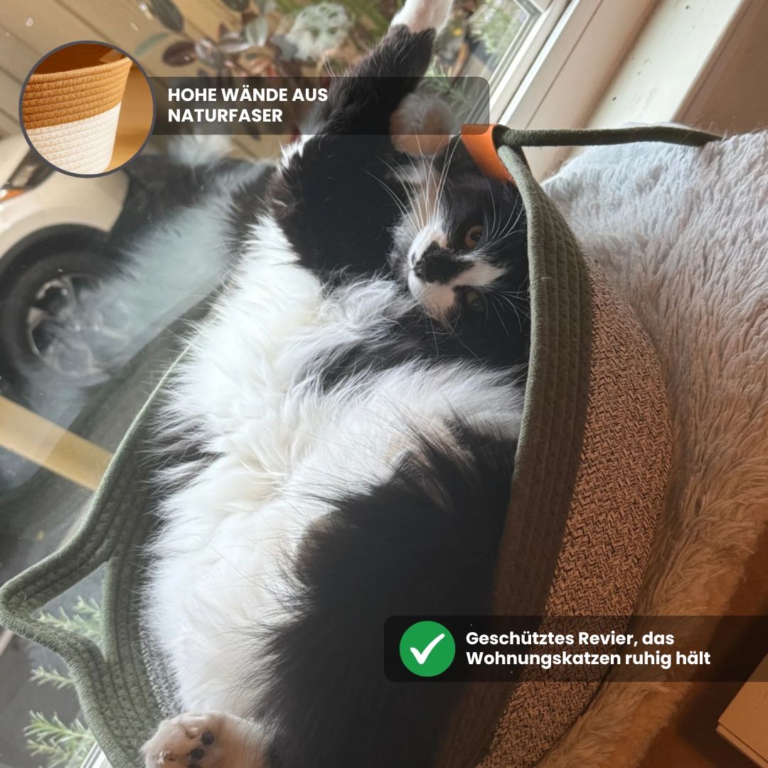 Fellnest Katzenkorb