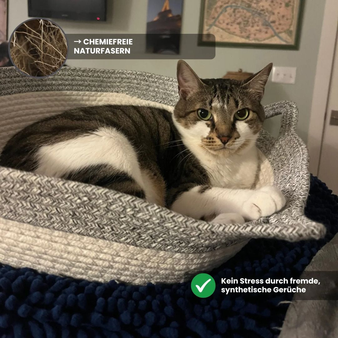 Fellnest Katzenkorb
