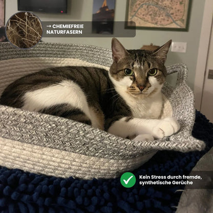 Fellnest Katzenkorb