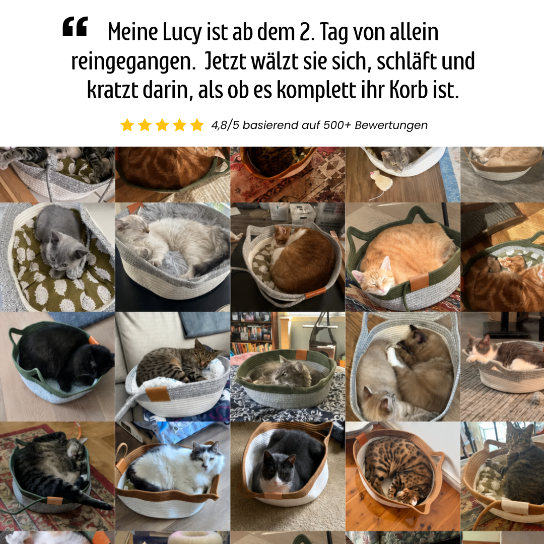 Fellnest Katzenkorb