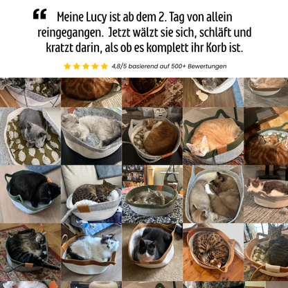 Fellnest Katzenkorb